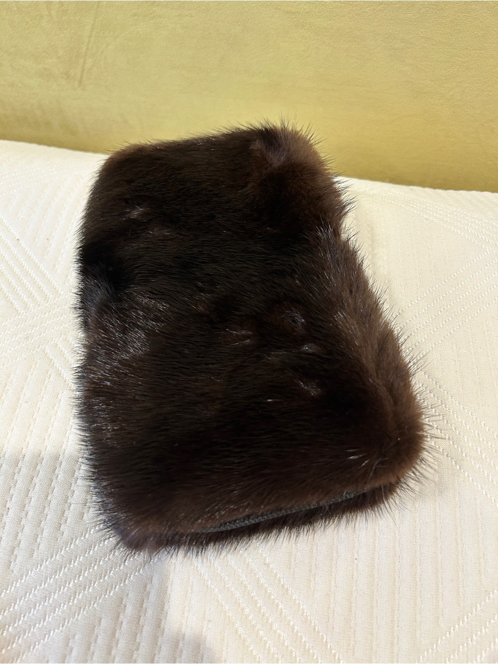 Vintage Fur Clutch